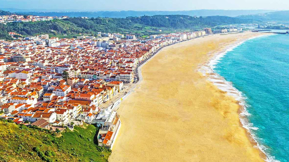 Nazaré Beach, Portugal, Portugal